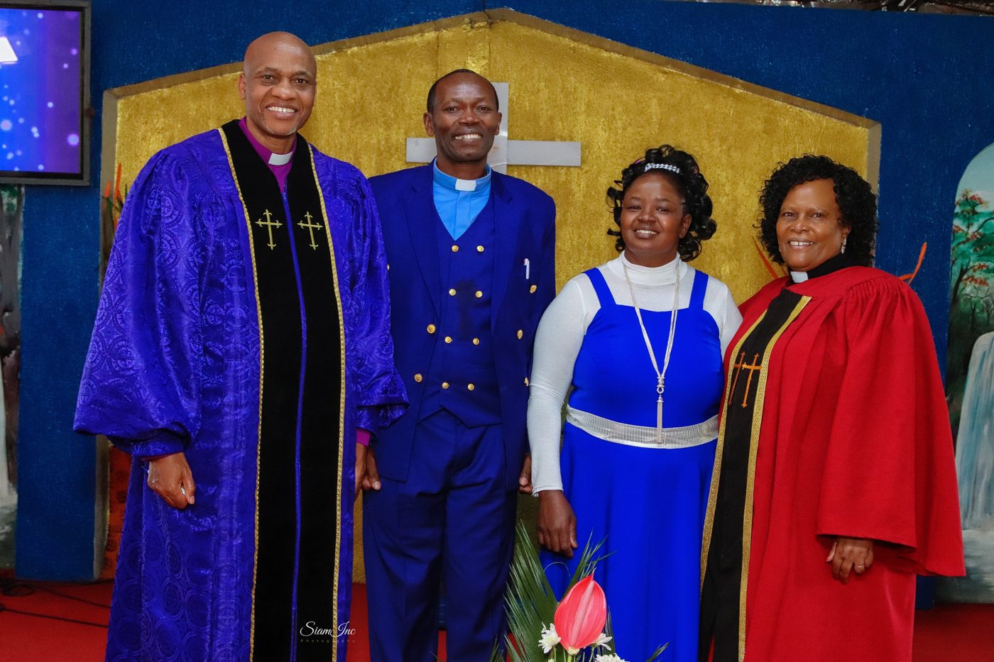 Celebrating two newly ordained pastors